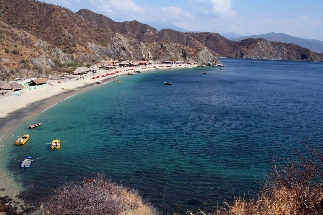 Playa Blanca, Santa Marta, Colombia. Photo by PROEXPORT Playa Blanca, Santa Marta, Colombia. Photo by PROEXPORT